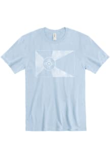 Wichita Light Blue Flag Short Sleeve T Shirt
