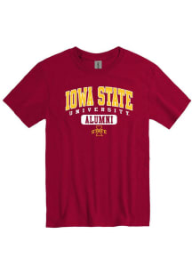 Iowa State Cyclones Cardinal Alumni Pill Short Sleeve T Shirt