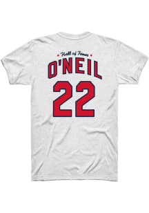 Kansas City Monarchs White Rally Hall of Fame Short Sleeve Fashion Player T Shirt