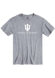 Indiana Hoosiers Grey School of Nursing Short Sleeve T Shirt