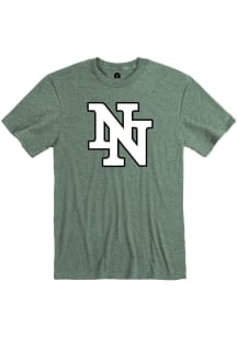 Rally Norman North High School Timberwolves Olive Primary Team Logo Short Sleeve T Shirt