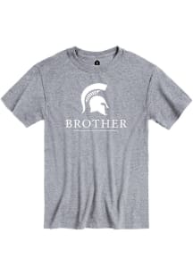 Rally Michigan State Spartans Grey Brother Short Sleeve T Shirt