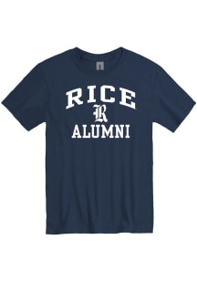 Rice Owls Navy Blue Alumni Pill Short Sleeve T Shirt