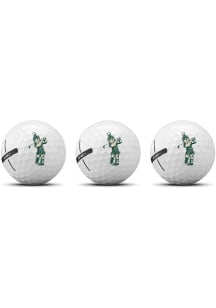 Michigan State Spartans Mascot 3 Pack Golf Balls