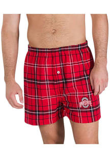 Concepts Sport Ohio State Buckeyes Mens Red Ultimate Boxer Shorts