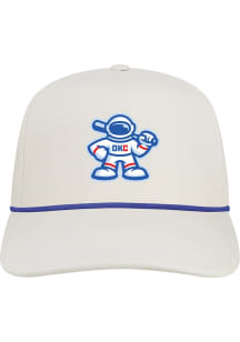 Oklahoma City Comets Caddy 5-Panel Rope Adjustable Hat - White