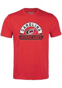 Levelwear Carolina Hurricanes Youth Red Richmond Jr Banner Arch Short Sleeve T-Shirt