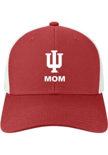 Indiana Hoosiers Mom Mid Pro Trucker Adjustable Hat - Red