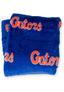 Florida Gators Lush Raschel Throw Blanket - Blue