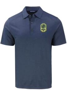 Cutter and Buck Nashville SC Mens Navy Blue Forge Recycled Short Sleeve Polo