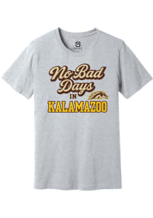 Summit Sportswear Western Michigan Broncos Grey No Bad Days Short Sleeve T Shirt