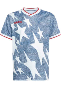 Adidas USMNT Youth Light Blue Stars Soccer Jersey