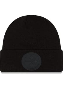 New Era Pittsburgh Steelers Black DL Tonal TPU Rib Cuff Mens Knit Hat