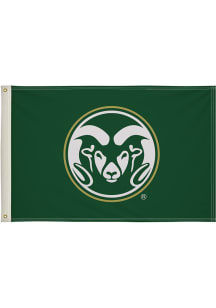 Colorado State Rams 2' x 3' Silk Screen Grommet Flag - Green