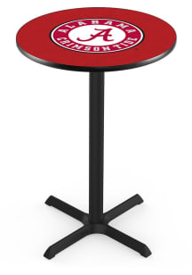 Alabama Crimson Tide Script Cross Base Pub Table