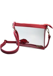 Arkansas Razorbacks Stadium Approved Design Womens Clear Tote