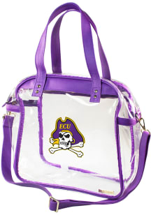 East Carolina Pirates Stadium Approved Tote Womens Clear Tote