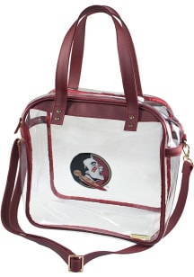 Florida State Seminoles Stadium Approved Tote Womens Clear Tote