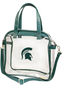 Michigan State Spartans Stadium Approved Tote Womens Clear Tote