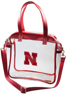 Nebraska Cornhuskers Stadium Approved Tote Womens Clear Tote