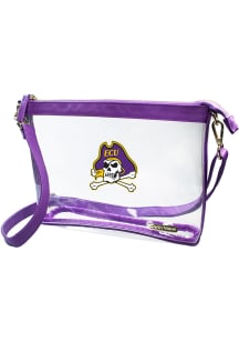 East Carolina Pirates Stadium Approved Large Womens Clear Tote