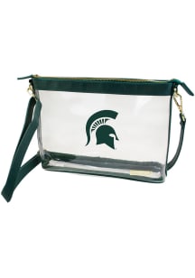 Michigan State Spartans Stadium Approved Large Womens Clear Tote