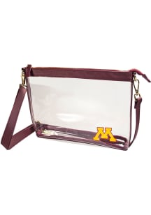 Minnesota Golden Gophers Stadium Approved Large Womens Clear Tote