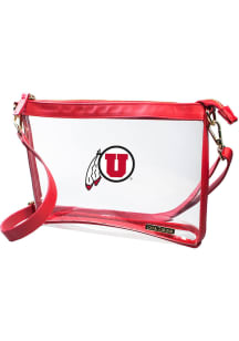 Utah Utes Stadium Approved Large Womens Clear Tote