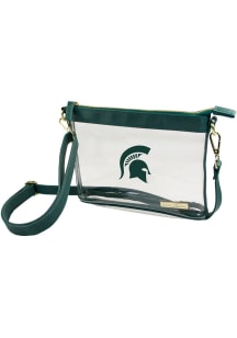 Michigan State Spartans Stadium Approved Small Womens Clear Tote