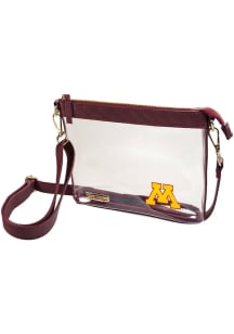 Minnesota Golden Gophers Stadium Approved Small Womens Clear Tote