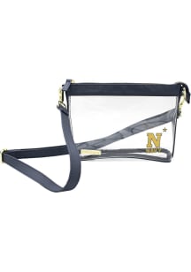Navy Midshipmen Stadium Approved Small Womens Clear Tote