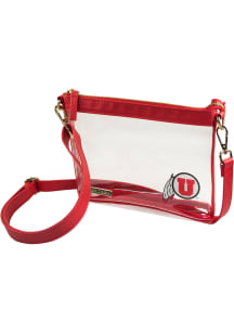Utah Utes Stadium Approved Small Womens Clear Tote