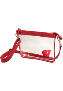 Wisconsin Badgers Stadium Approved Small Womens Clear Tote