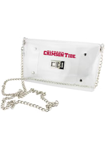 Alabama Crimson Tide Stadium Approved Envelope Womens Clear Tote