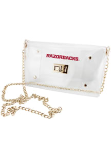 Arkansas Razorbacks Stadium Approved Envelope Womens Clear Tote