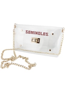 Florida State Seminoles Stadium Approved Envelope Womens Clear Tote