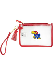 Kansas Jayhawks Stadium Approved Womens Clear Tote