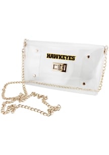 Iowa Hawkeyes Stadium Approved Envelope Womens Clear Tote