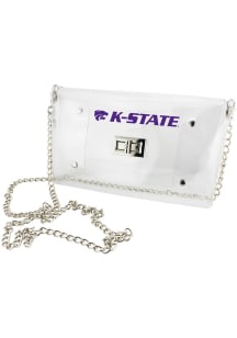 K-State Wildcats Stadium Approved Envelope Womens Clear Tote