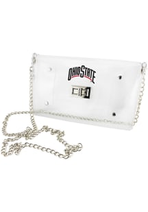 Ohio State Buckeyes Stadium Approved Envelope Womens Clear Tote