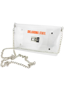 Oklahoma State Cowboys Stadium Approved Envelope Womens Clear Tote