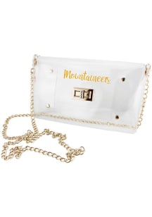 West Virginia Mountaineers Stadium Approved Envelope Womens Clear Tote