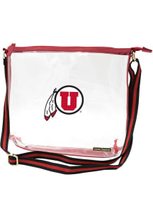 Utah Utes Stadium Approved Tote Womens Clear Tote