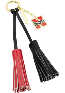 Nebraska Cornhuskers Tassel Keychain - Red