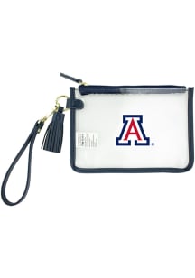 Arizona Wildcats Stadium Approved Wristlet Womens Clear Tote