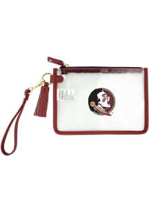 Florida State Seminoles Stadium Approved Wristlet Womens Clear Tote