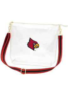 Louisville Cardinals Stadium Approved Womens Clear Tote