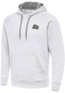 Antigua Drexel Dragons Mens White Victory Long Sleeve Hoodie