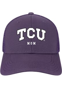 Legacy TCU Horned Frogs Mom Mid Pro Trucker Adjustable Hat - Purple