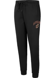 Pro Standard Cleveland Cavaliers Womens Classic Chenille Black Sweatpants